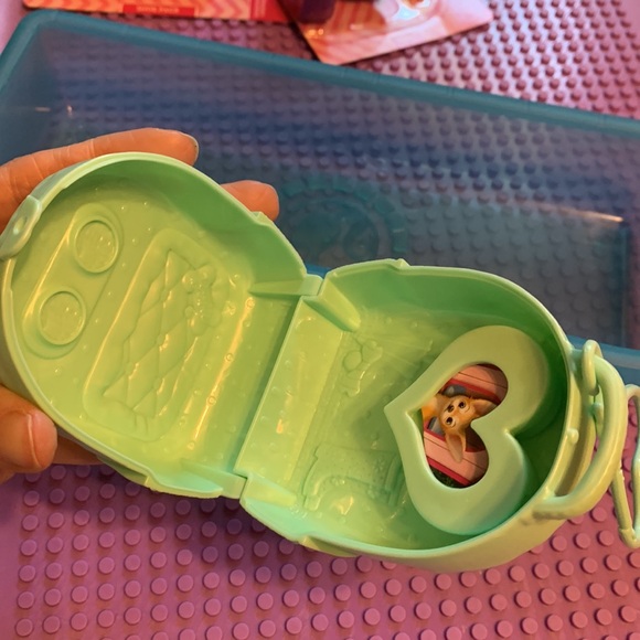 Barbie accessories bundle. Pool, shoes, puppy, and bookbag - Picture 9 of 11